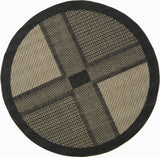 Safavieh Courtyard cy1928 - 3908 Black / Sand Rugs - Safavieh - cy1928 - 3908 - 27
