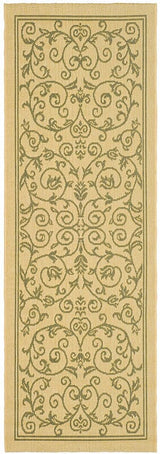 Safavieh Courtyard cy2098 - 1e01 Natural / Olive Rugs - Safavieh - cy2098 - 1e01 - 27
