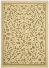Safavieh Courtyard cy2098 - 1e01 Natural / Olive Rugs - Safavieh - cy2098 - 1e01 - 6