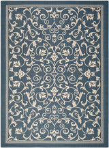 Safavieh Courtyard Cy2098 - 268 Navy / Beige Rugs - Safavieh - cy2098 - 268 - 2