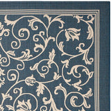 Safavieh Courtyard Cy2098 - 268 Navy / Beige Rugs - Safavieh - cy2098 - 268 - 2