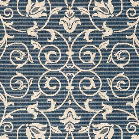 Safavieh Courtyard Cy2098 - 268 Navy / Beige Rugs - Safavieh - cy2098 - 268 - 2