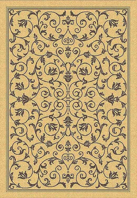 Safavieh Courtyard cy2098 - 3001 Natural / Brown Rugs - Safavieh - cy2098 - 3001 - 0