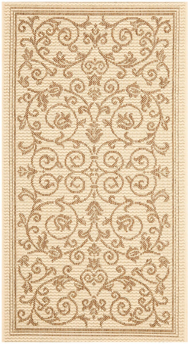 Safavieh Courtyard cy2098 - 3001 Natural / Brown Rugs - Safavieh - cy2098 - 3001 - 6