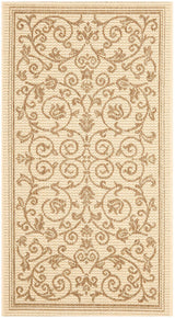 Safavieh Courtyard cy2098 - 3001 Natural / Brown Rugs - Safavieh - cy2098 - 3001 - 6