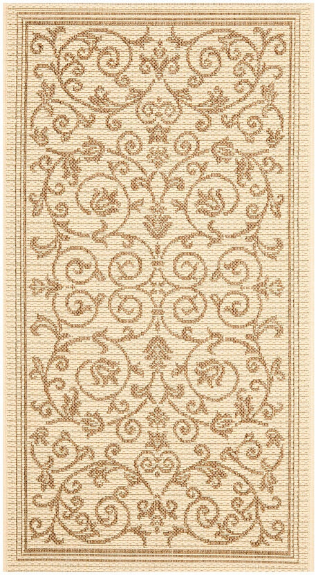 Safavieh Courtyard cy2098 - 3001 Natural / Brown Rugs - Safavieh - cy2098 - 3001 - 6