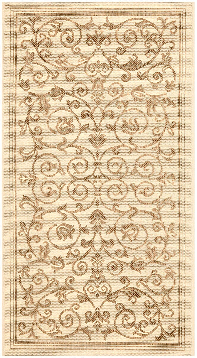 Safavieh Courtyard cy2098 - 3001 Natural / Brown Rugs - Safavieh - cy2098 - 3001 - 6