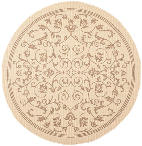 Safavieh Courtyard cy2098 - 3001 Natural / Brown Rugs - Safavieh - cy2098 - 3001 - 6