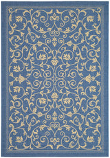 Safavieh Courtyard cy2098 - 3103 Blue / Natural Rugs - Safavieh - cy2098 - 3103 - 2