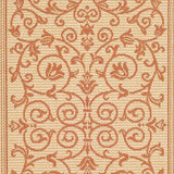 Safavieh Courtyard cy2098 - 3201 Natural / Terra Rugs - Safavieh - cy2098 - 3201 - 0