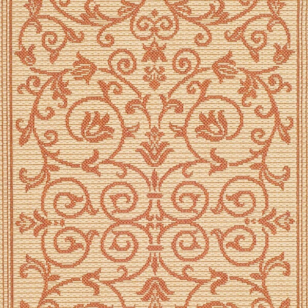 Safavieh Courtyard cy2098 - 3201 Natural / Terra Rugs - Safavieh - cy2098 - 3201 - 0