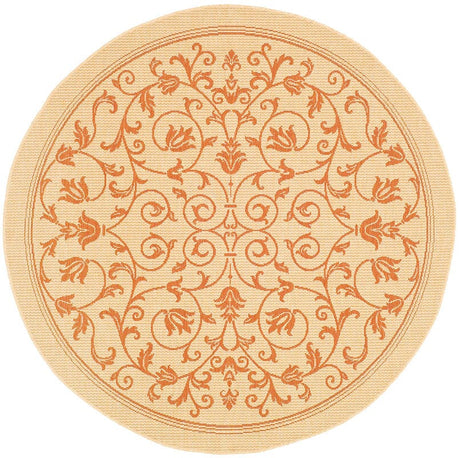 Safavieh Courtyard cy2098 - 3201 Natural / Terra Rugs - Safavieh - cy2098 - 3201 - 6