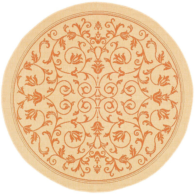 Safavieh Courtyard cy2098 - 3201 Natural / Terra Rugs - Safavieh - cy2098 - 3201 - 6