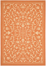 Safavieh Courtyard cy2098 - 3202 Terracotta / Natural Rugs - Safavieh - cy2098 - 3202 - 2