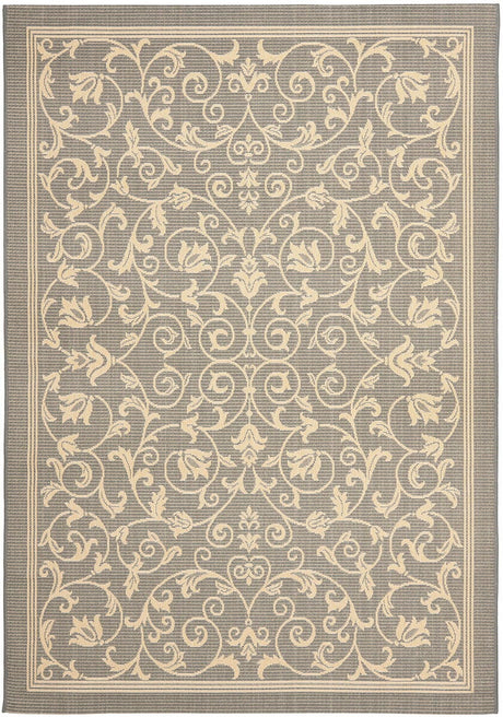 Safavieh Courtyard Cy2098 - 3606 Grey / Natural Rugs - Safavieh - cy2098 - 3606 - 2