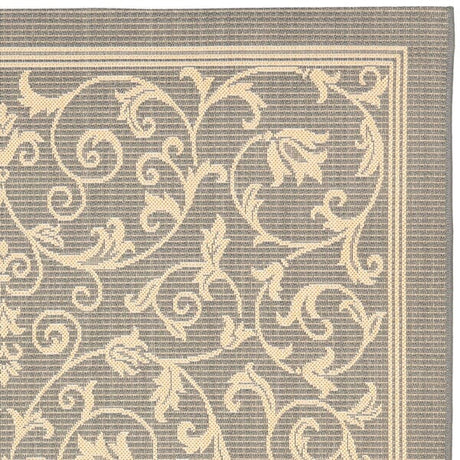 Safavieh Courtyard Cy2098 - 3606 Grey / Natural Rugs - Safavieh - cy2098 - 3606 - 2