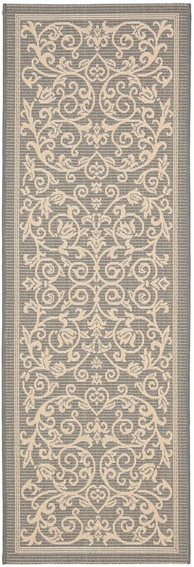 Safavieh Courtyard Cy2098 - 3606 Grey / Natural Rugs - Safavieh - cy2098 - 3606 - 27