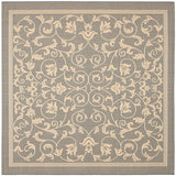 Safavieh Courtyard Cy2098 - 3606 Grey / Natural Rugs - Safavieh - cy2098 - 3606 - 7sq