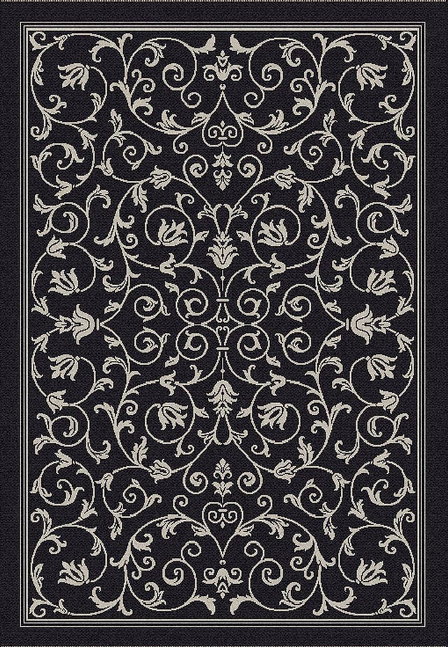 Safavieh Courtyard cy2098 - 3908 Black / Sand Rugs - Safavieh - cy2098 - 3908 - 0