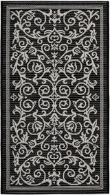 Safavieh Courtyard cy2098 - 3908 Black / Sand Rugs - Safavieh - cy2098 - 3908 - 6