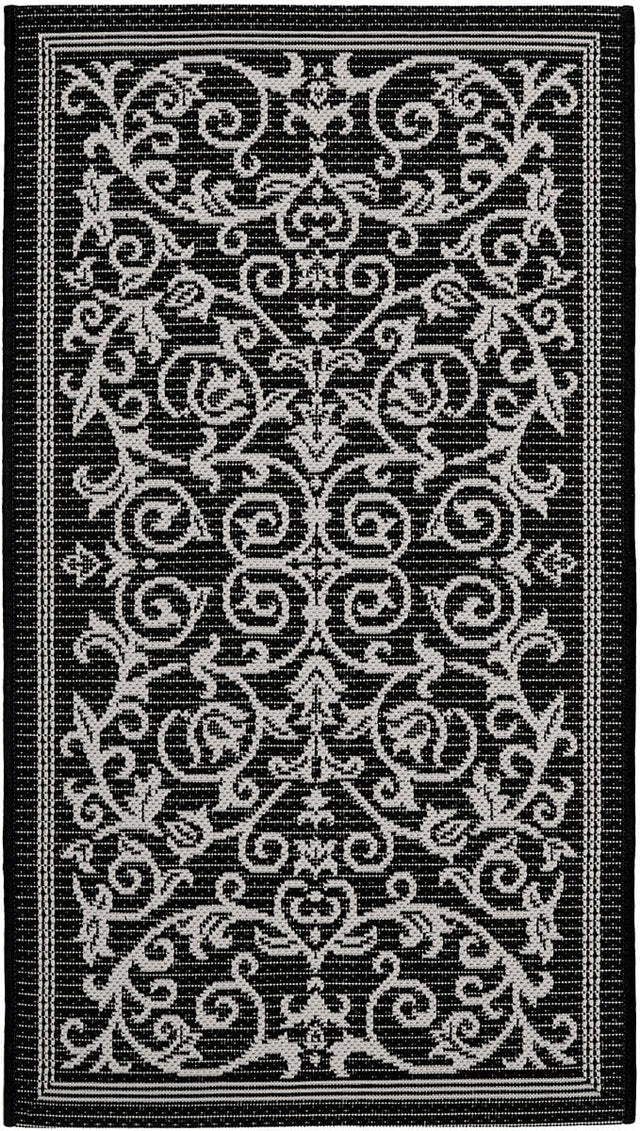 Safavieh Courtyard cy2098 - 3908 Black / Sand Rugs - Safavieh - cy2098 - 3908 - 6