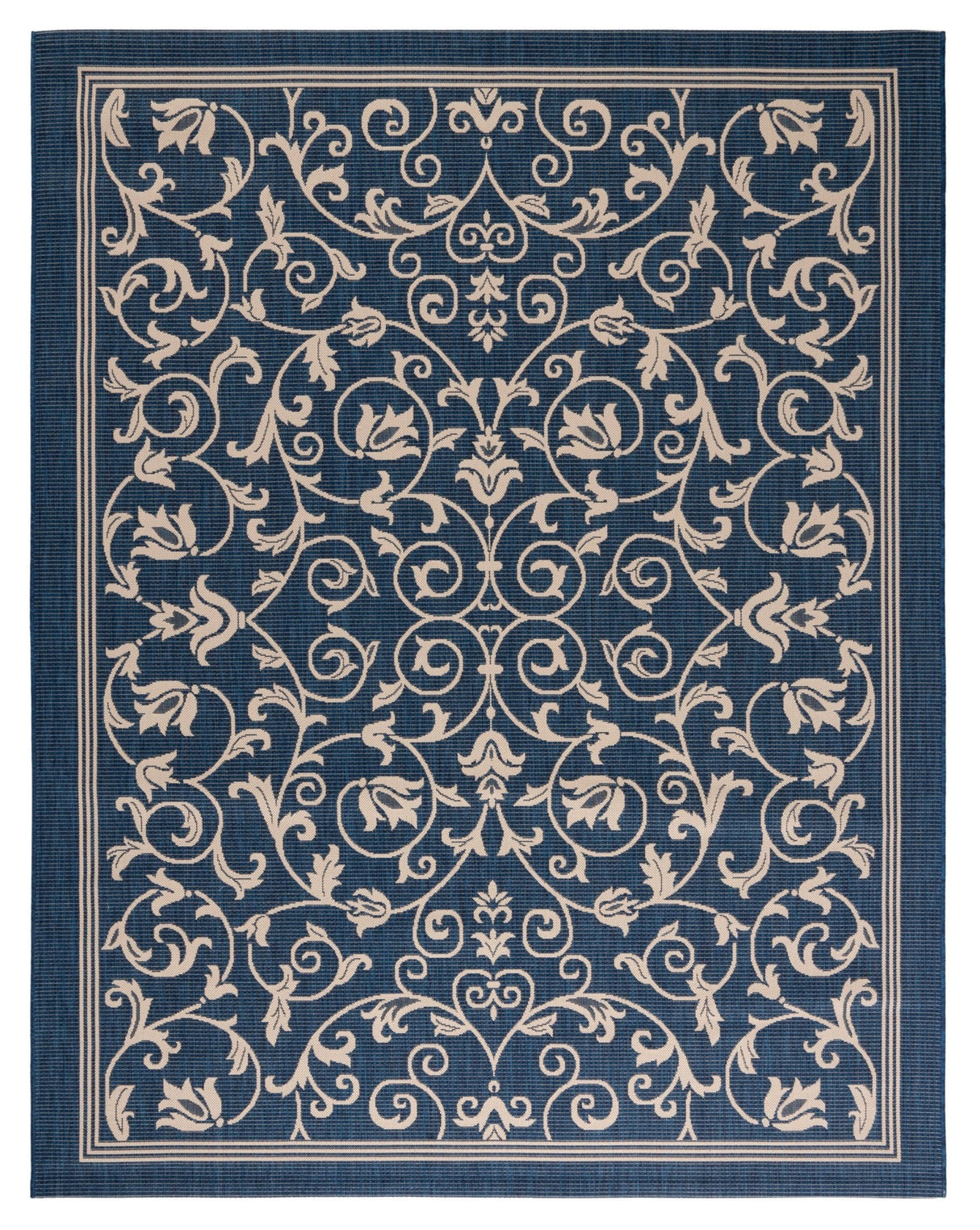 Safavieh Courtyard Cy2098 Navy/Beige Rug - Safavieh - cy2098 - 268 - 4r