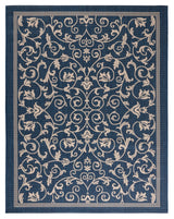Safavieh Courtyard Cy2098 Navy/Beige Rug - Safavieh - cy2098 - 268 - 4r