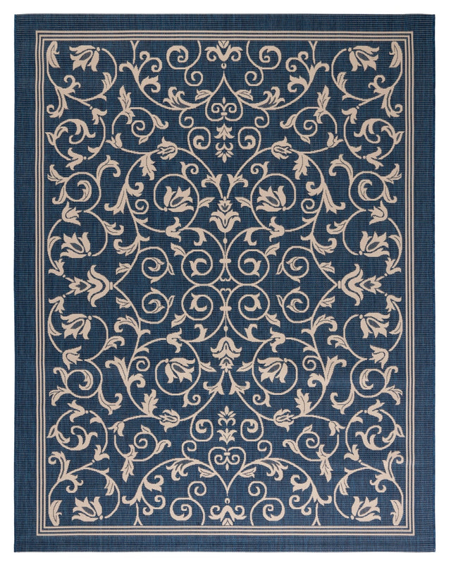 Safavieh Courtyard Cy2098 Navy/Beige Rug - Safavieh - cy2098 - 268 - 4r