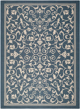 Safavieh Courtyard Cy2098 Navy/Beige Rug - Safavieh - cy2098 - 268 - 810