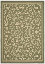 Safavieh Courtyard Cy2098 Olive/Natural Rug - Safavieh - cy2098 - 1e06 - 28
