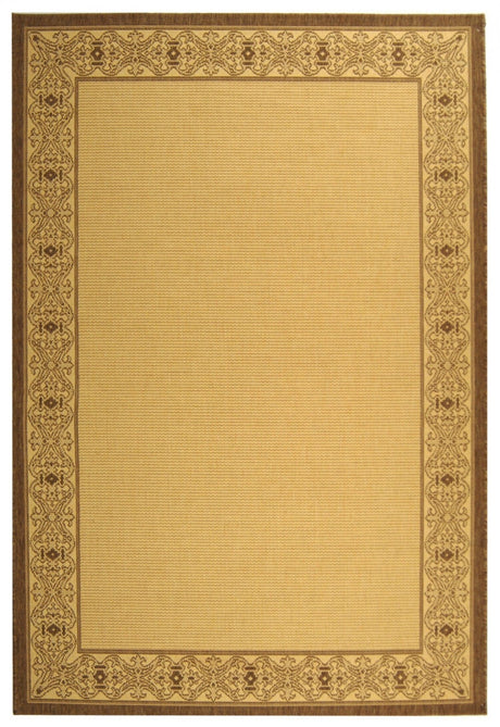 Safavieh Courtyard cy2099 - 3001 Natural / Brown Rugs - Safavieh - cy2099 - 3001 - 5r