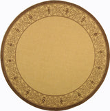 Safavieh Courtyard cy2099 - 3001 Natural / Brown Rugs - Safavieh - cy2099 - 3001 - 5r