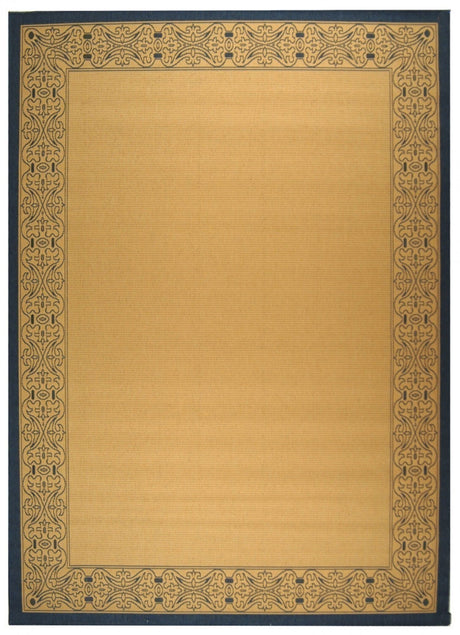 Safavieh Courtyard cy2099 - 3101 Natural / Blue Rugs - Safavieh - cy2099 - 3101 - 2