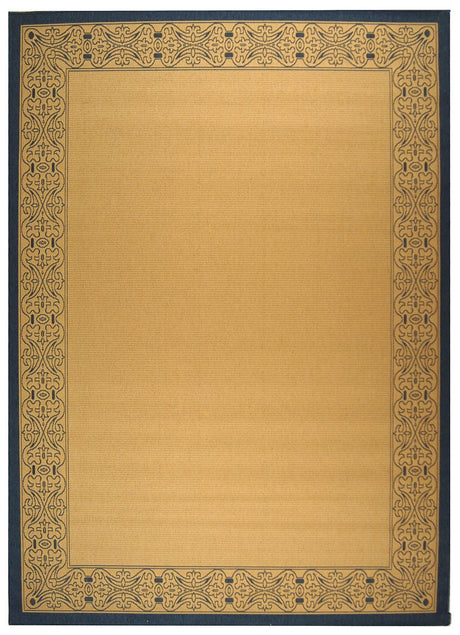 Safavieh Courtyard cy2099 - 3101 Natural / Blue Rugs - Safavieh - cy2099 - 3101 - 2