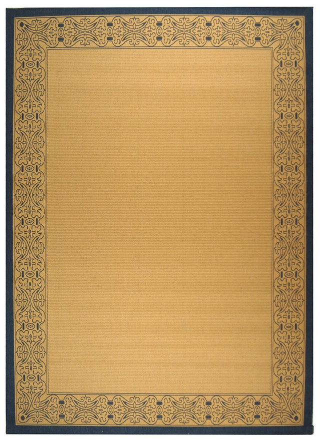 Safavieh Courtyard cy2099 - 3101 Natural / Blue Rugs - Safavieh - cy2099 - 3101 - 2