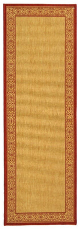 Safavieh Courtyard cy2099 - 3701 Beige / Red Rugs - Safavieh - cy2099 - 3701 - 27