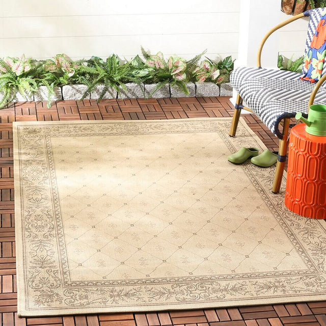 Safavieh Courtyard cy2326 - 3001 Natural / Brown Rugs - Safavieh - cy2326 - 3001 - 3