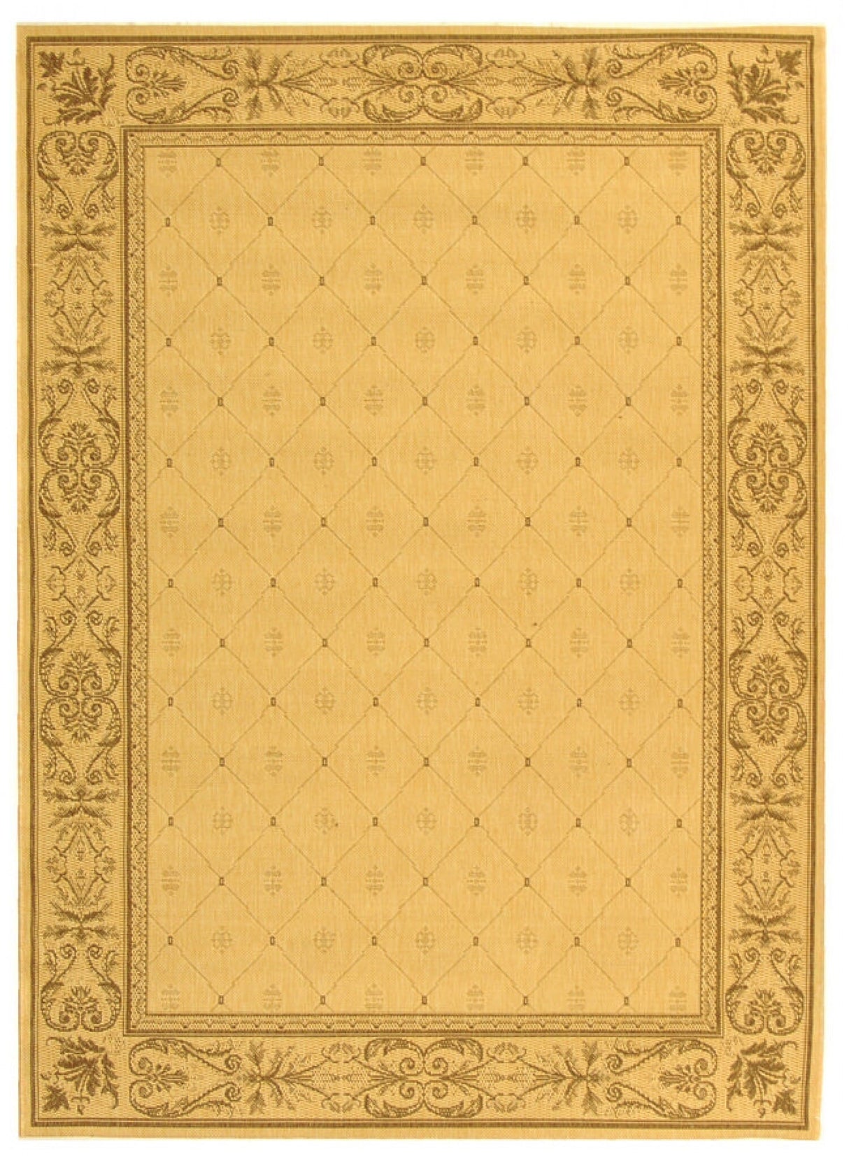 Safavieh Courtyard cy2326 - 3001 Natural / Brown Rugs - Safavieh - cy2326 - 3001 - 3