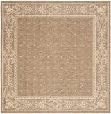 Safavieh Courtyard cy2326 - 3009 Brown / Natural Rugs - Safavieh - cy2326 - 3009 - 7sq