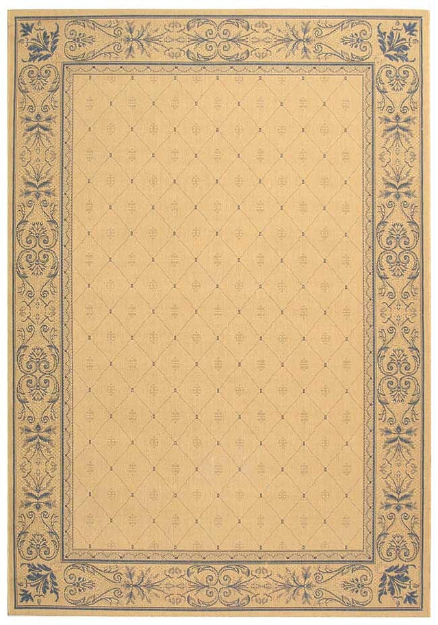 Safavieh Courtyard cy2326 - 3101 Natural / Blue Rugs - Safavieh - cy2326 - 3101 - 2