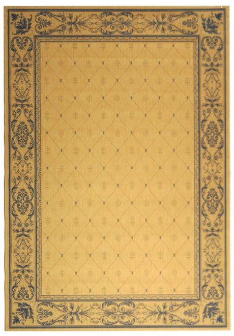 Safavieh Courtyard cy2326 - 3101 Natural / Blue Rugs - Safavieh - cy2326 - 3101 - 2