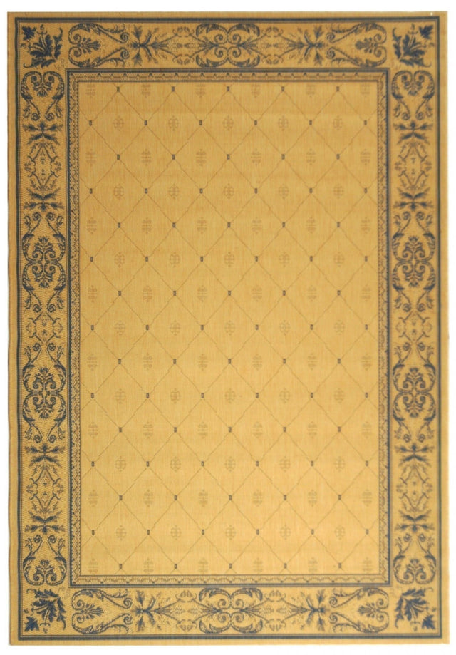 Safavieh Courtyard cy2326 - 3101 Natural / Blue Rugs - Safavieh - cy2326 - 3101 - 2