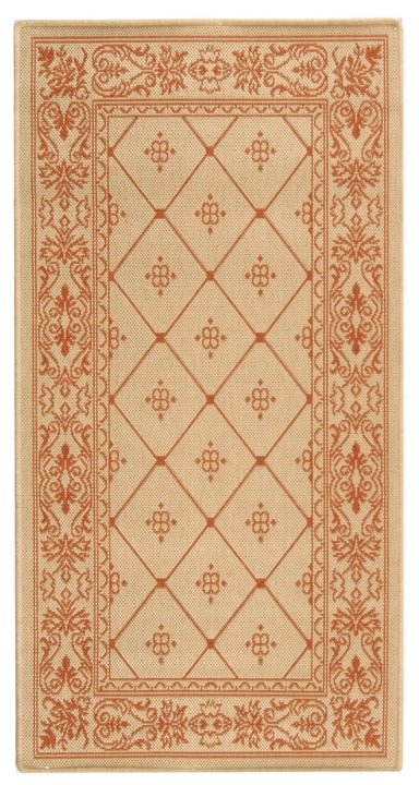 Safavieh Courtyard cy2326 - 3201 Natural / Terra Rugs - Safavieh - cy2326 - 3201 - 3