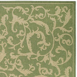 Safavieh Courtyard cy2653 - 1e06 Olive / Natural Rugs - Safavieh - cy2653 - 1e06 - 0