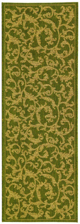 Safavieh Courtyard cy2653 - 1e06 Olive / Natural Rugs - Safavieh - cy2653 - 1e06 - 27