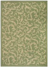 Safavieh Courtyard cy2653 - 1e06 Olive / Natural Rugs - Safavieh - cy2653 - 1e06 - 6