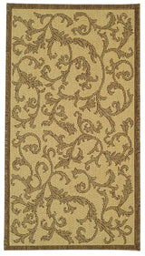 Safavieh Courtyard cy2653 - 3001 Natural / Brown Rugs - Safavieh - cy2653 - 3001 - 0