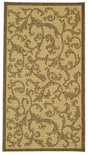 Safavieh Courtyard cy2653 - 3001 Natural / Brown Rugs - Safavieh - cy2653 - 3001 - 0