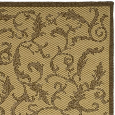 Safavieh Courtyard cy2653 - 3001 Natural / Brown Rugs - Safavieh - cy2653 - 3001 - 0