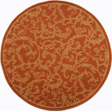 Safavieh Courtyard cy2653 - 3202 Terracotta / Natural Rugs - Safavieh - cy2653 - 3202 - 6
